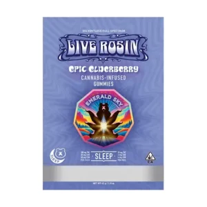 galactic grape live rosin indica gummy